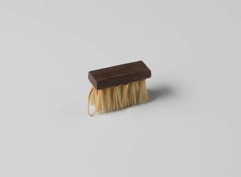 Boender with rectangular back. A rectangular boarter or brush of palisande... Stock Photos