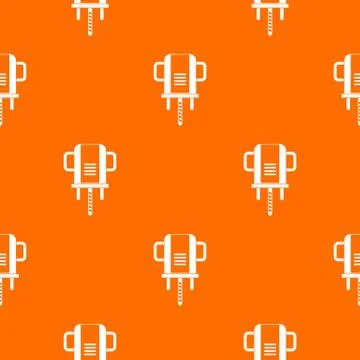 Boer drill pattern seamless Illustrazione stock