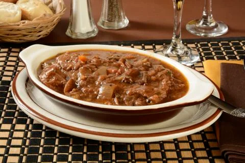 Boeuf bourguignon Stock Photos