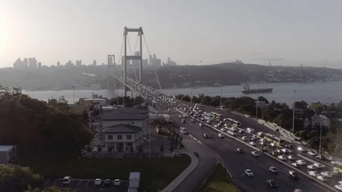 Boğaz köprüsü Stock Footage 112088986