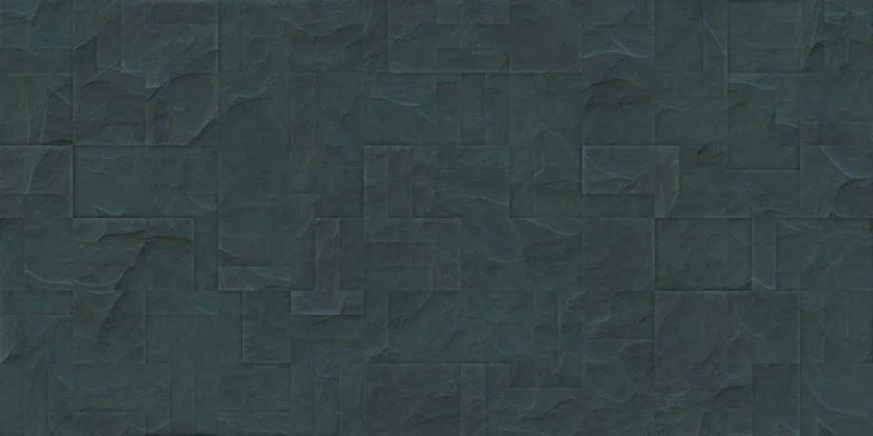 Boggy Seamless Stone Cladding Texture Stock Illustration