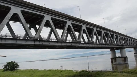 Bogibeel Bridge Stock Footage 214648868