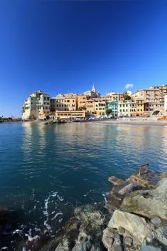 Bogliasco - vertical composition Stock Photos