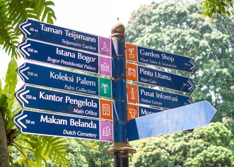Bogor Botanical Garden Stock Photos
