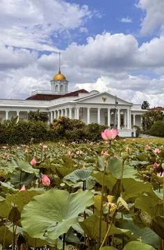 Bogor, West Java, Indonesia, 21 April 2024, Bogor presidential palace, also.. Fotos Stock