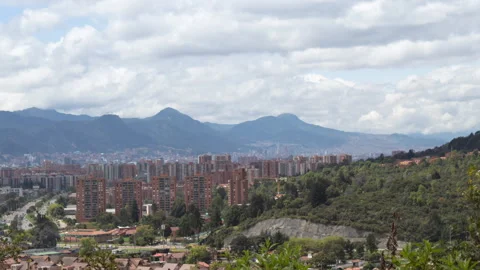Bogota north landscape 스톡 동영상 150003977