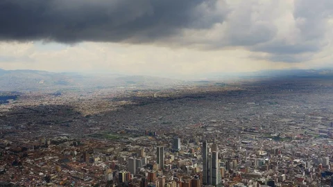 BOGOTA TIME LAPSE Stock Footage 98761202