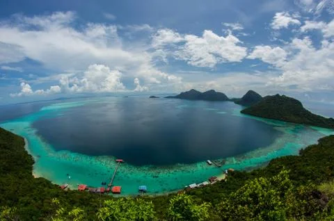 Bohey Dulang Foto stock