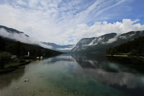 Bohinj lake Stock Photos