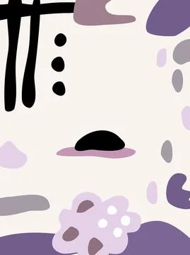 Boho abstract background  Stock Illustration