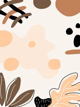 Boho abstract background  Stock-Illustration