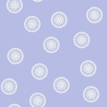 Boho astrological line seamless pattern Stock Illustration