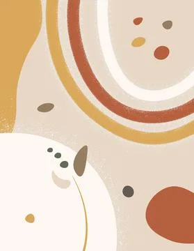 Boho background vector Illustrazione stock