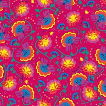 Boho-berry-flower Stock Illustration