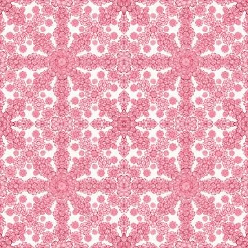 Boho Chic Pattern 스톡 일러스트