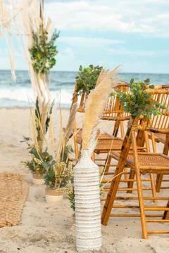 Boho Chic Wedding Stock Photos