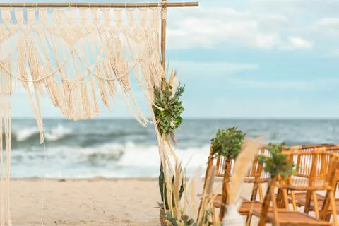 Boho Chic Wedding Stock Photos