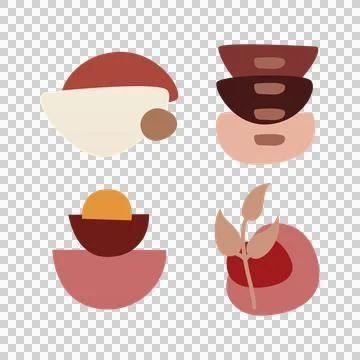 Boho Elements Art, Icons, and Graphics Illustrazione stock