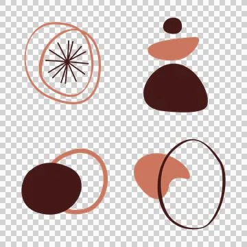 Boho Elements Art, Icons, and Graphics Stock Illustration