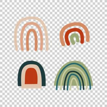 Boho Elements Art, Icons, and Graphics Illustrazione stock