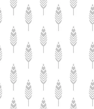 Boho hand drawn doodle seamless pattern eps10 Stock Illustration