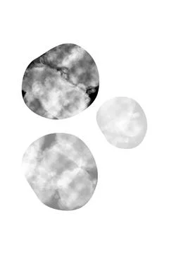 Boho home decor elements in modern abstract boho style Stock Photos
