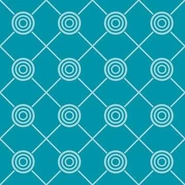 Boho monochrome circle pattern  Stock Illustration