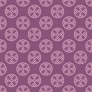 Boho monochrome mandala pattern    Illustrazione stock