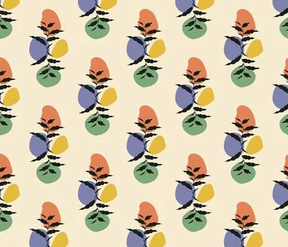 Boho pattern 库存插图