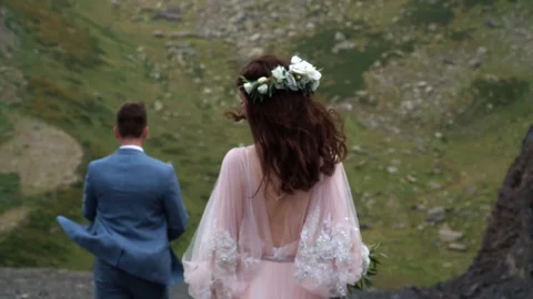 Boho style wedding. Video stock 101977425