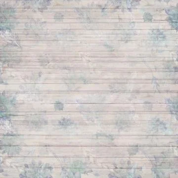 Boho Wood Background Stock Illustration