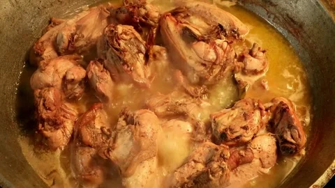 Boil chicken Stock-Footage 332225825