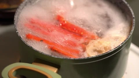 Boil crab 3 Stock Footage 302091797