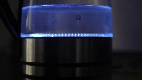 Boil water in teapot Stock Footage 69160328