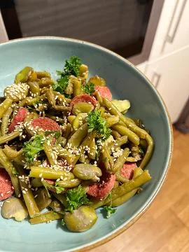 Boiled beans Stock Photos