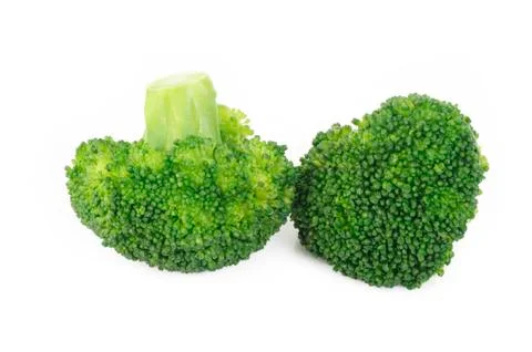 Boiled broccoli vegetable Stock Photos