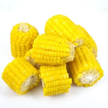 Boiled corn Stock Photos