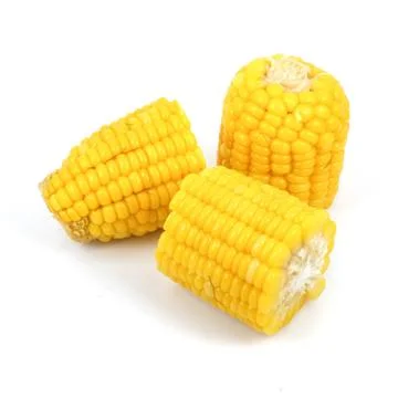 Boiled corn Stock Photos