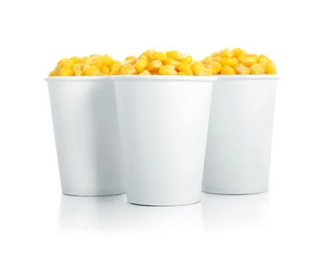 Boiled corn Stock Photos