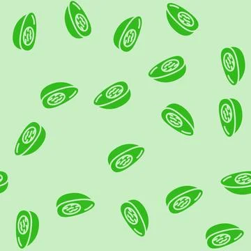Boiled egg chicken glyph vector seamless pattern Stock Illustration