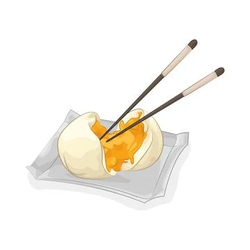 Boiled Egg Illustration Stock Illustration