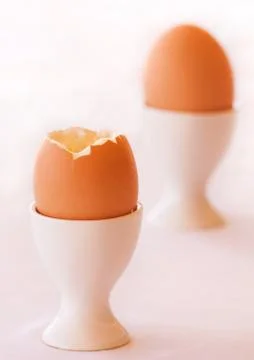 Boiled egg Stock Photos