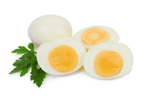 Boiled egg Stock Photos