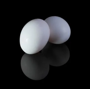 Boiled eggs. Stock Photos