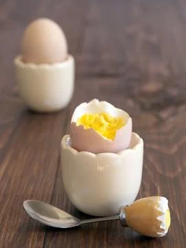 Boiled eggs 스톡 사진