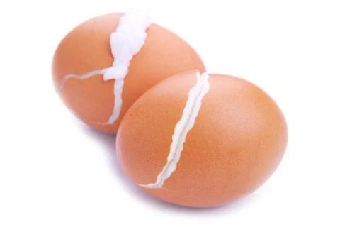 Boiled eggs Stock Photos