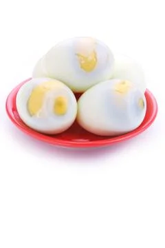 Boiled eggs Stock Photos