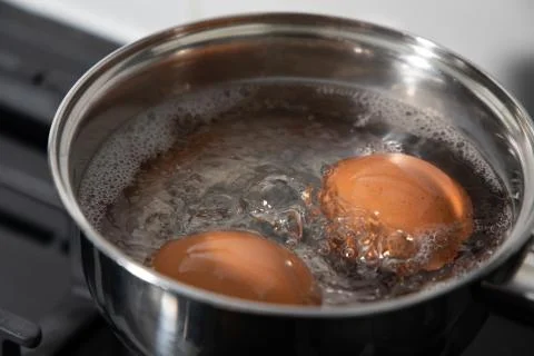 Boiled Eggs 스톡 사진