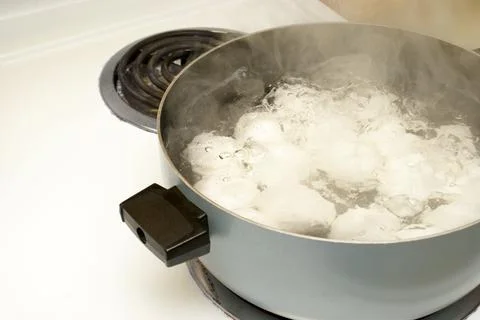 Boiled Eggs Stock Photos