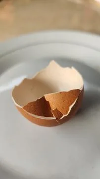 Boiled eggs with their shells peeled, ready for breakfast Stock Photos